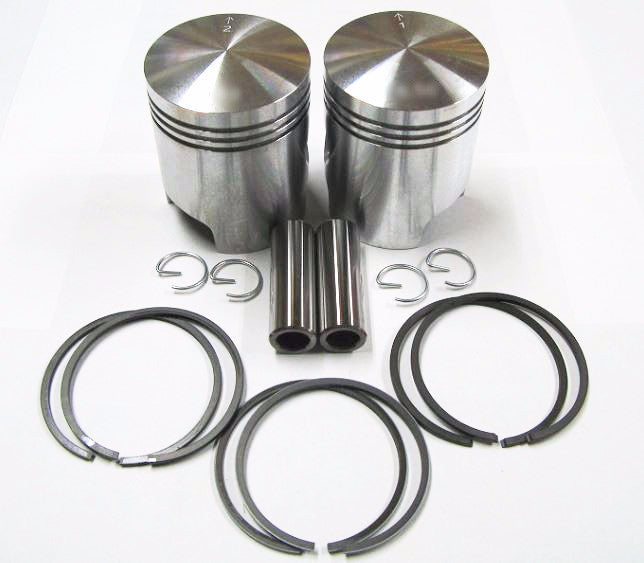 OEM-Type Piston Set for Subaru 360 Sedan / Sambar Van / Truck