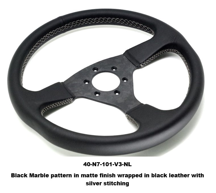 
                      
                        Number 7 Dry Carbon Fiber Steering Wheel V3 (Marble Pattern)
                      
                    