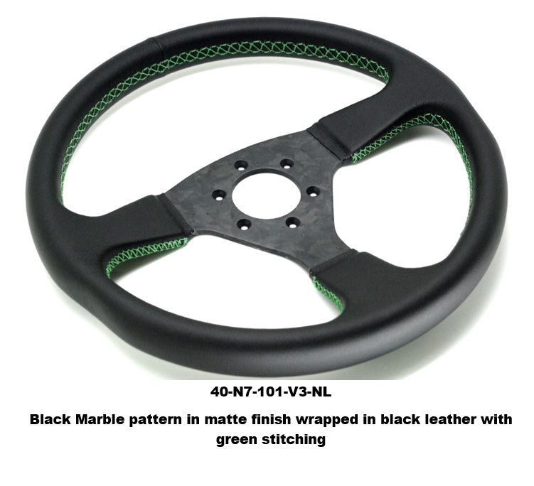 
                      
                        Number 7 Dry Carbon Fiber Steering Wheel V3 (Marble Pattern)
                      
                    