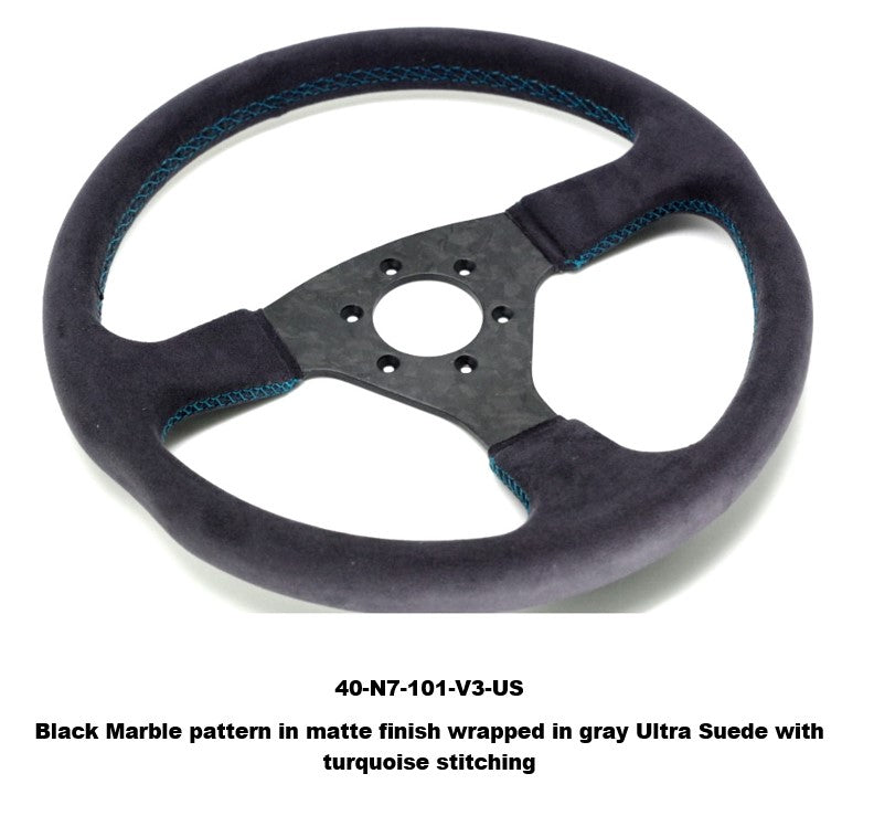 
                      
                        Number 7 Dry Carbon Fiber Steering Wheel V3 (Marble Pattern)
                      
                    