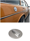 Blem Unit! Gas Cap Fuel Cap for Datsun 510 Wagon 1968-73 NOS Chrome with Chrome Square Knob