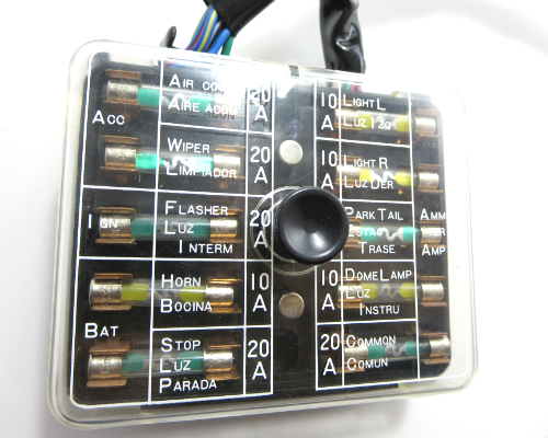 
                  
                    Fuse box for Datsun 240Z 1969-1971 series
                  
                