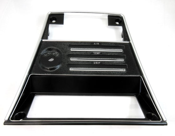 Heater Control Panel for Datsun 240Z Series 1 and 2 with Hyper Silver trim SALE ITEM!