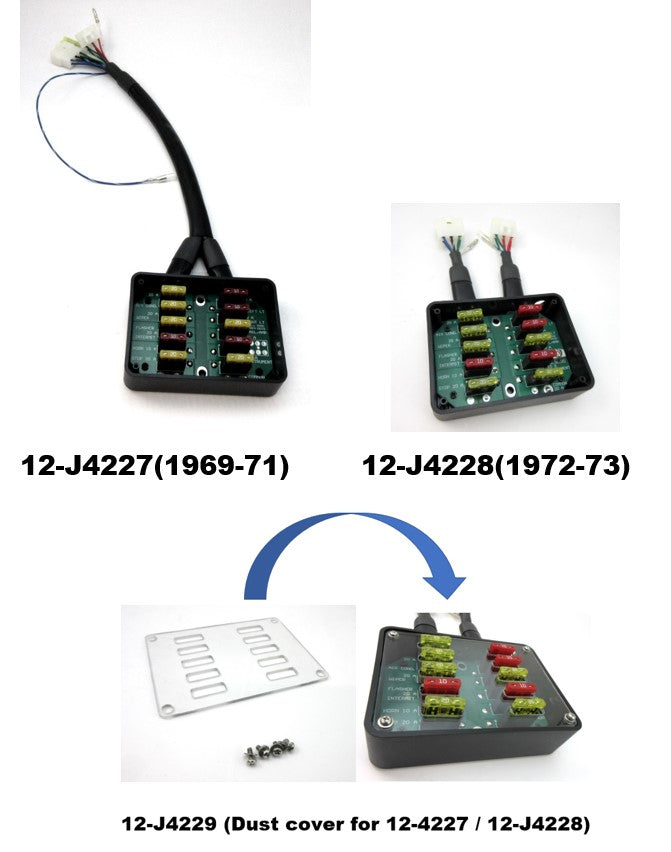 MSA Fuse Box Upgrade Parts for Datsun 240Z