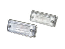  Front Side Marker Lamp set With Clear Lens for Datsun 610 620 1500 UTE PICKUP TRUCK Truck
