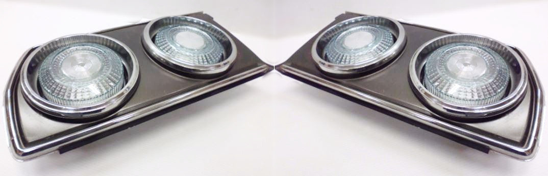 Tail Light Lens Set Crystal Blue for Skyline C210