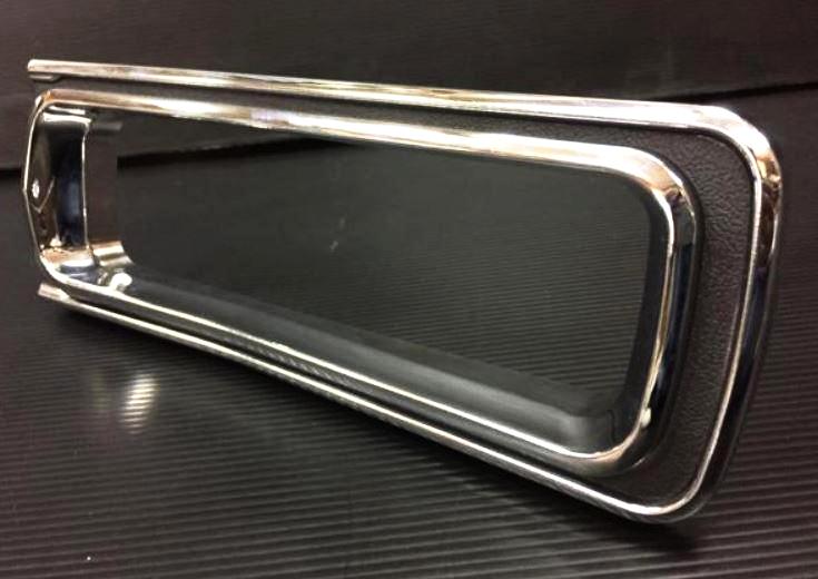 Chrome Tail Light Bezel Set for 1969 Nissan Skyline Hakosuka