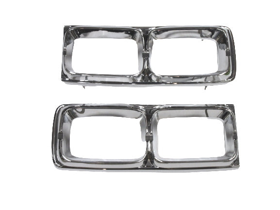 Tail Lamp Bezel Set for Nissan Skyline Hakosuka 1971-72 2D HT