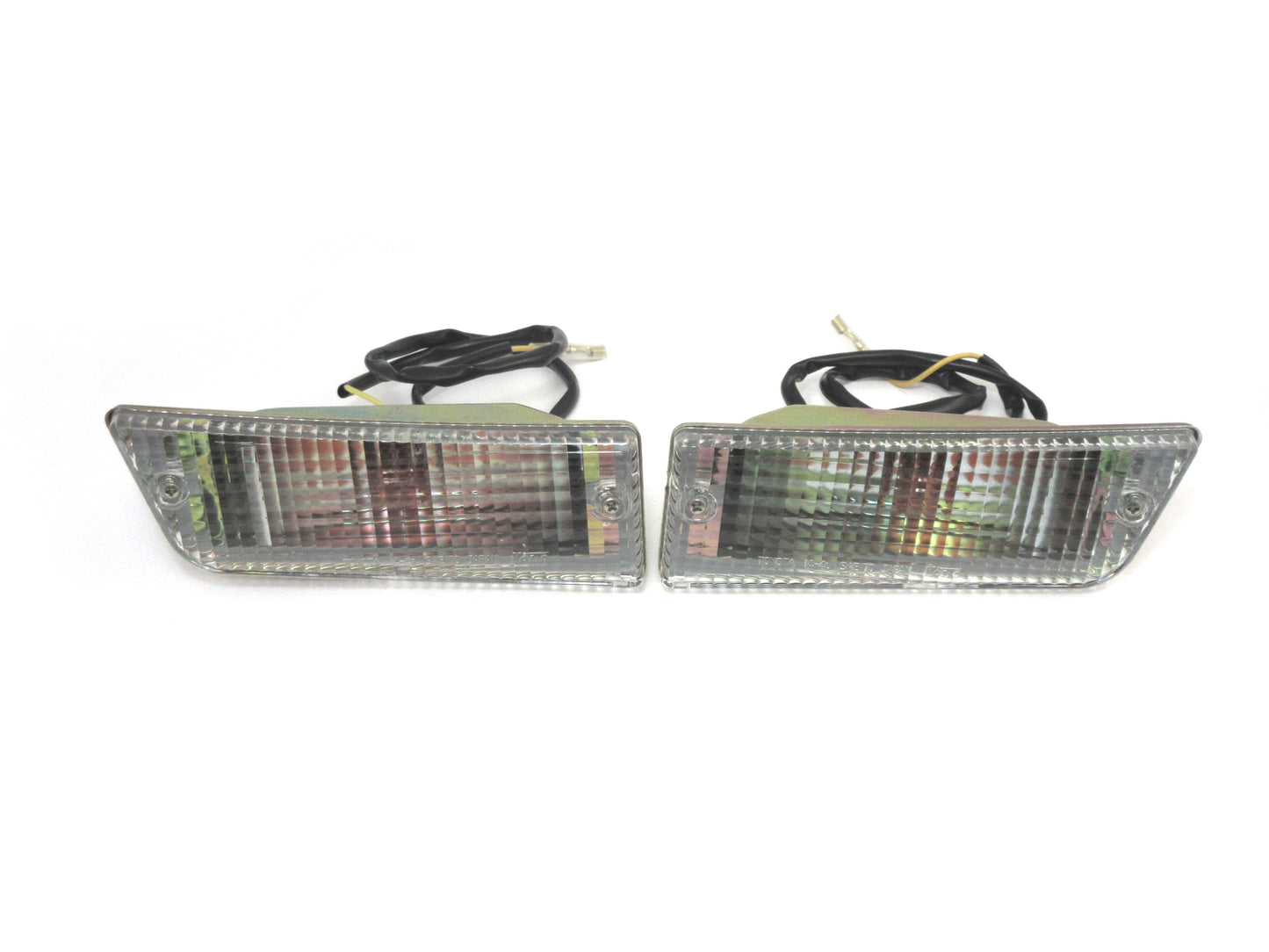 Turn Light Assembly Set Clear Lens for Toyota Celica A20 / A22