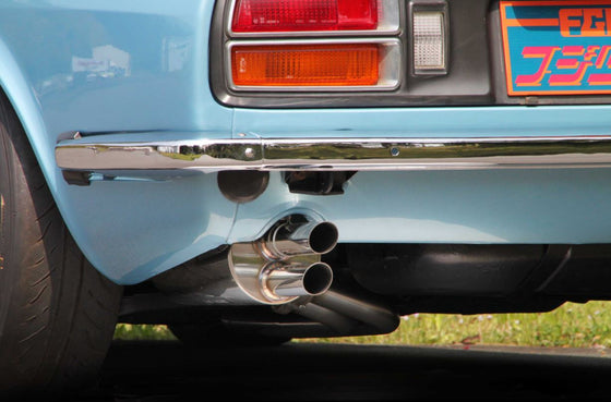 Fujitsubo EPU Stainless Steel Dual Exhaust System for Datsun 240Z / Nissan Fairlady Z S30 L6 Engine With R200 Differential Set Up