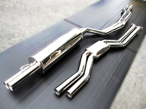 Stainless Performance Dual-Pipe Exhaust System for Skyline Hakosuka (BACKORDER Spring 2022) (NO INT'L SHIPPING)