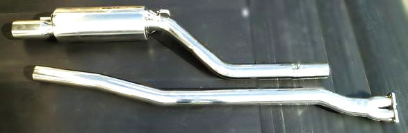 Stainless Performance Single-Pipe Exhaust System for Skyline Hakosuka (NO INT'L SHIPPING)