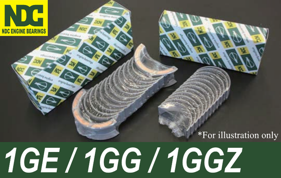 NDC Metal Bearings for Toyota 1G-E / 1G-G / 1G-GZ Engine