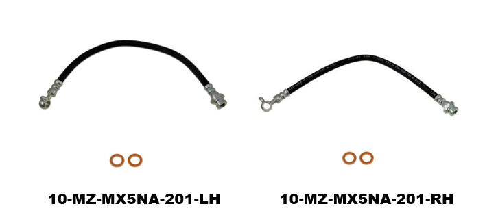 Front Brake Hose Mazda MX5 Miata 1990-1997