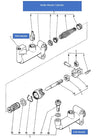 Brake Master Cylinder Repair Parts for Subaru 360 Sedan