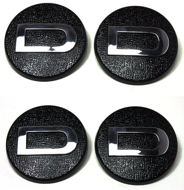 Reproduction "D" Center Cap 4-Piece Set for Datsun 240Z Series 1