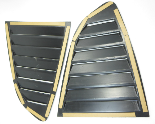 7 fin quarter glass louver set for Datsun 240Z 260Z 280Z, NOS