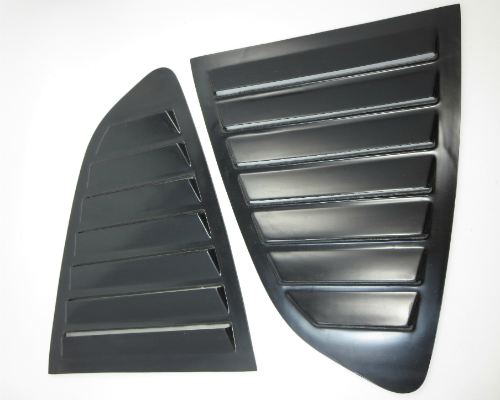 7 fin quarter glass louver set for Datsun 240Z 260Z 280Z, NOS