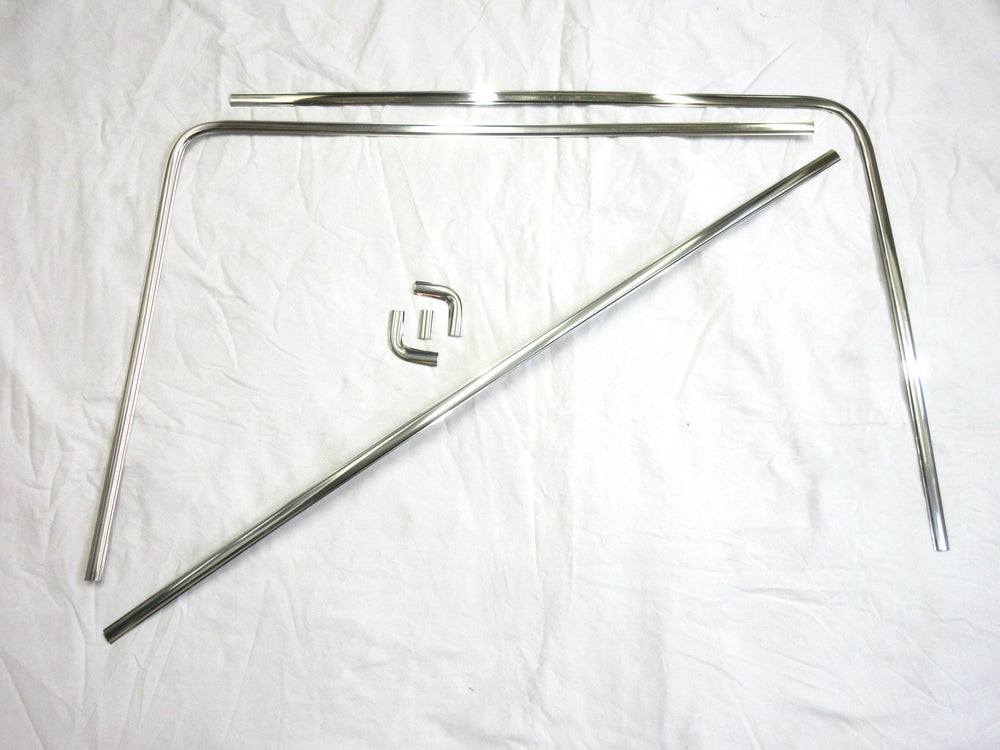 Rear Hatch Stainless Molding Set for Datsun 240Z / 260Z / 280Z NOS (NO INT'L SHIPPING)