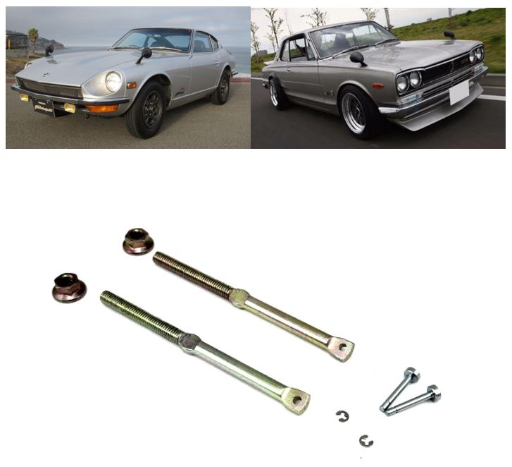 Fender Mirror Repair Kit for Fairlady Z / Bluebird 510 / Hakosuka