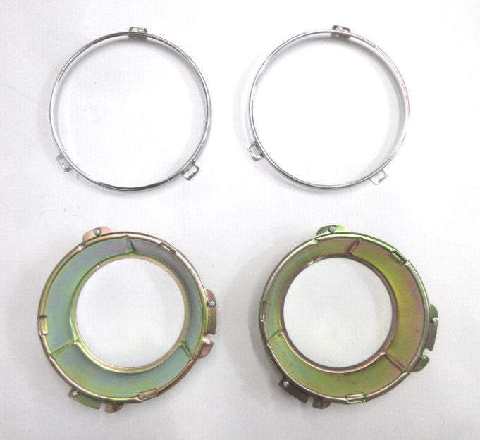 Headlight Frame & Ring Set for DATSUN B10 B210 210 B310 310 120Y 140Y Datsun pick up truck 1200 1400 220 320