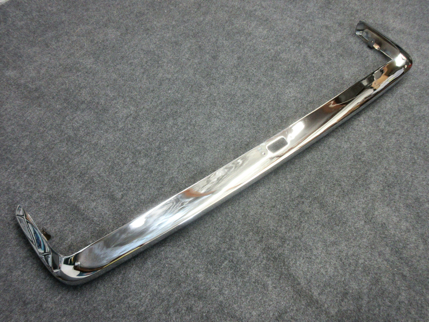 Rear Chrome Bumper w/o Guard Holes for Datsun 510 1968-'69