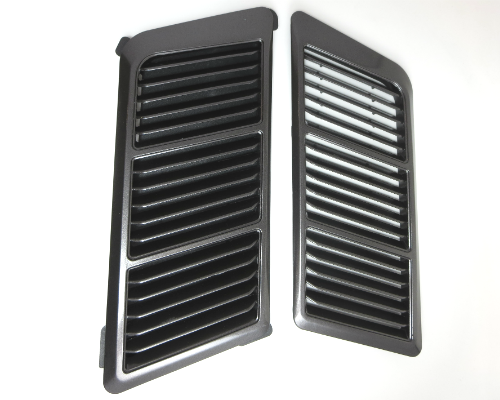 Hood louver set for 1977-'78 Datsun 280Z, reproduction