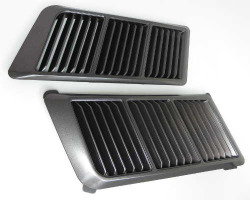 Hood louver set for 1977-'78 Datsun 280Z, reproduction