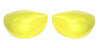 Replacement Lens Set for Genuine Nissan Headlight Cover Frame Transparent Yellow Type for Datsun 240Z / 260Z / 280Z