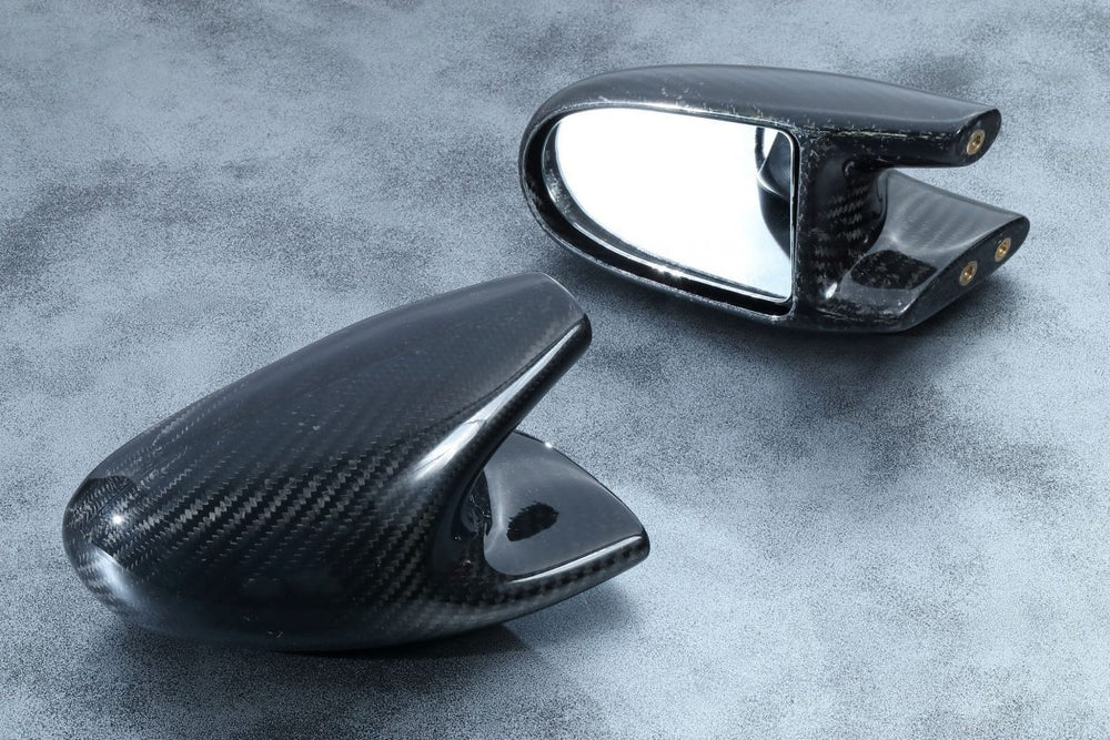 Number 7 Dry Carbon Fiber Aero Mirror Set