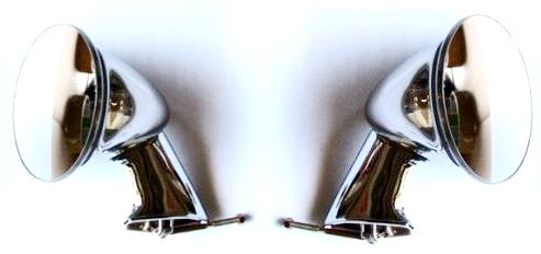 Fender Mirror set for Skyline Hakosuka 1969 Chrome / 1970 Black