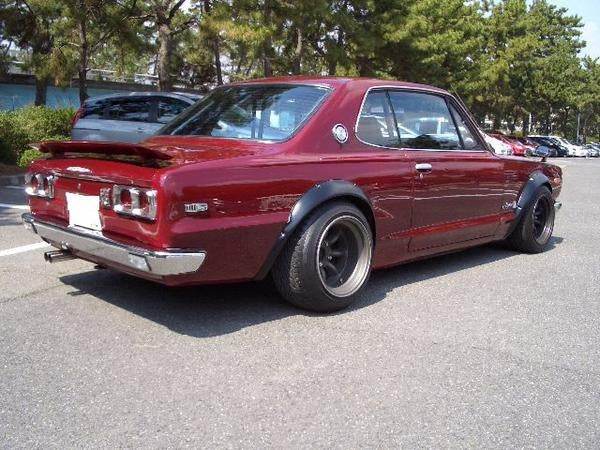 Extra-Wide Fender Flare Set for Skyline Hakosuka 2D (NO INT'L SHIPPING) Backordered Until Further Notice