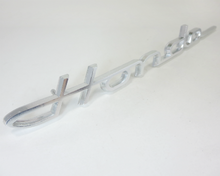 Honda S600 S800 fender emblem early type aluminum NOS