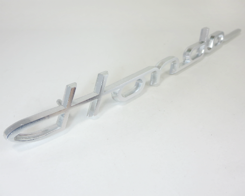 Honda S600 S800 fender emblem early type aluminum NOS