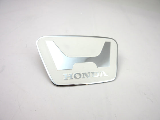 Honda S500 S600 S800 Hood Emblem White with chrome Early Emblem NOS