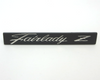"Fairlady Z" glove box / dash emblem