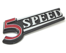 Datsun "5 Speed" emblem, reproduction