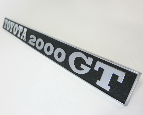 Rear hatch emblem for Toyota 2000GT
