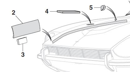 Inner Fender Seal & Clip Set for Datsun 240Z / 260Z / 280Z