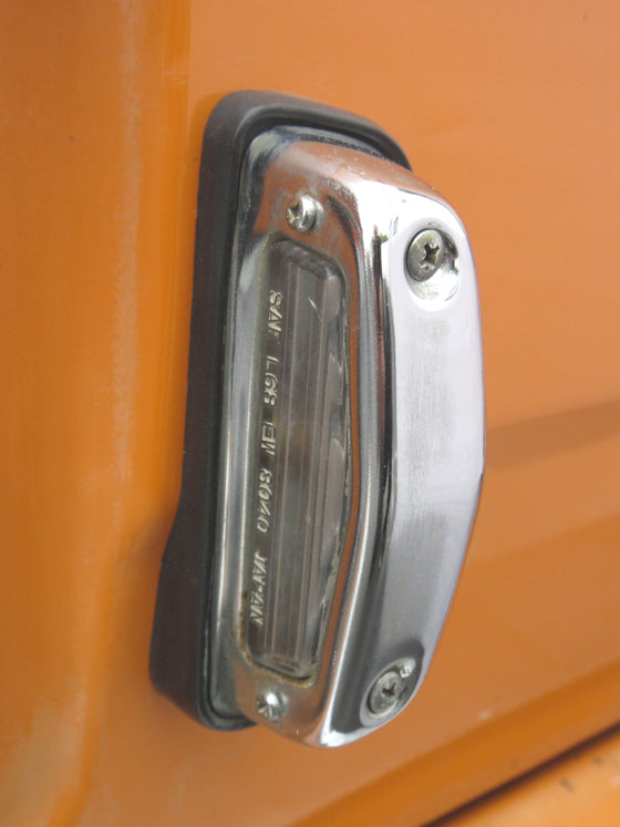 Gasket Set for License Plate Light Lens 510 1969-73 2D / 4D Sedan / Wagon