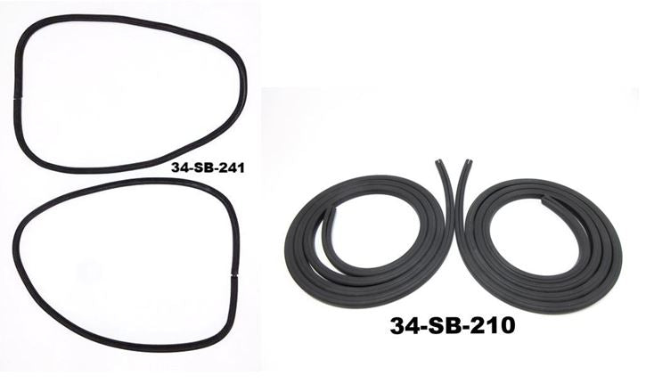 Quarter Window Weatherstrip for Subaru 360 Sedan