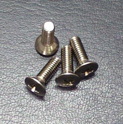 Stainless steel screw 4 pc screw set for door grab handles for Honda S Series