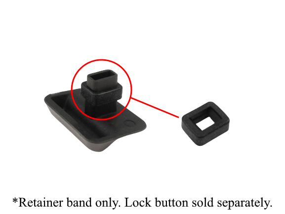 T-Top Release Button Lock-Band ONLY for Nissan 300ZX Z32 (Sold Individually)