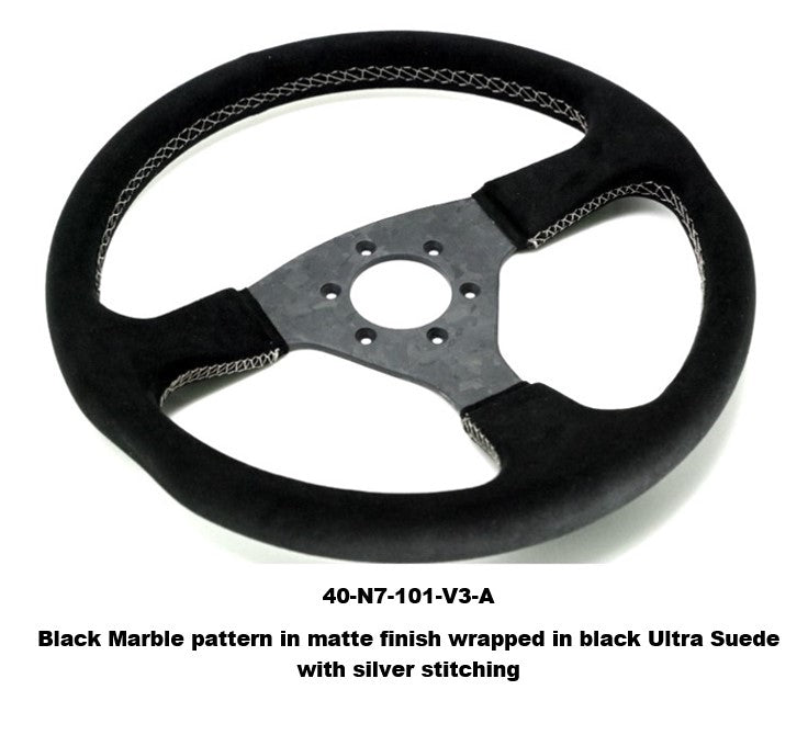 
                      
                        Number 7 Dry Carbon Fiber Steering Wheel V3 (Marble Pattern)
                      
                    