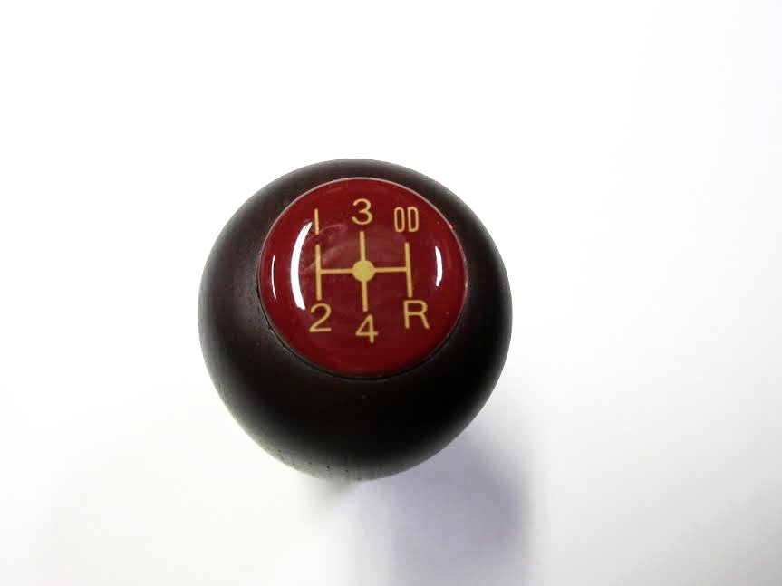 Shift knob for Skyline Hakosuka 1969-1971 with "OD" for 5th gear