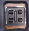 Nissan Skyline Hakouska 2D HT GT / GT-X Center Console Power Window Switch Bezel Reproduction