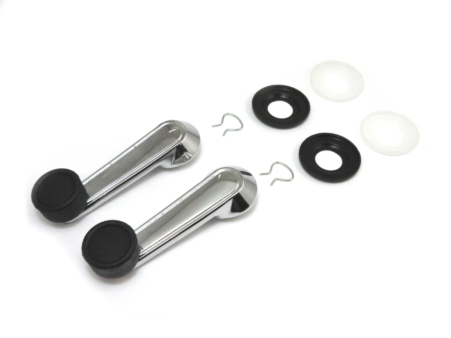 Window Crank Handle & Washer Set, Black for Toyota Celica A20~A35 / Corolla E20~E55