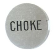 Choke knob "Choke" Aluminum plate for 1969 early Skyline Hakosuka