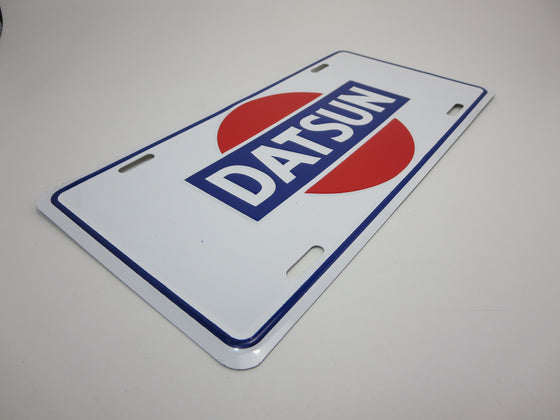 Datsun license plate