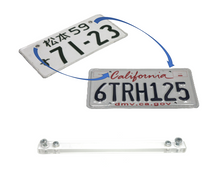  License Plate Conversion Bracket: Japanese License Plates to US / Canadian License Plate Conversion Bracket